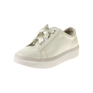 Steve Madden White Frederica Platform Sneakers